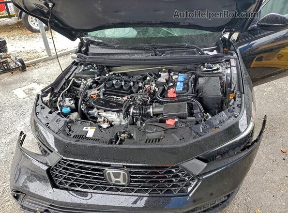 1HGCY1F38RA063143 2024 HONDA ACCORD Black Вид задньої частини салону