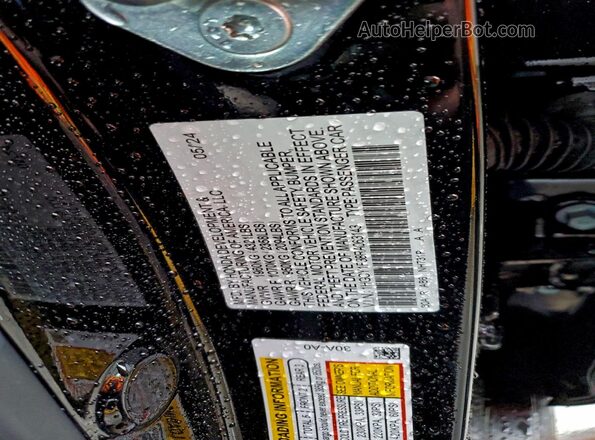 1HGCY1F38RA063143 2024 HONDA ACCORD Black Вид підкапотного простору