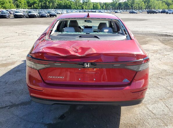 1HGCY1F38RA072618 2024 HONDA ACCORD Red Vista trasera