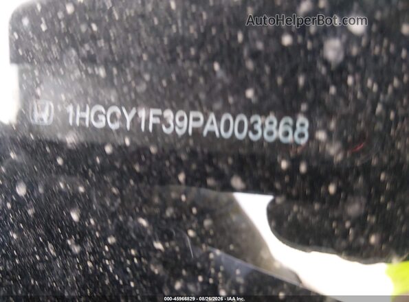 1HGCY1F39PA003868 2023 HONDA ACCORD Gray Widok komory silnika