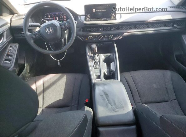 1HGCY1F39PA006978 2023 HONDA ACCORD Black Widok deski rozdzielczej