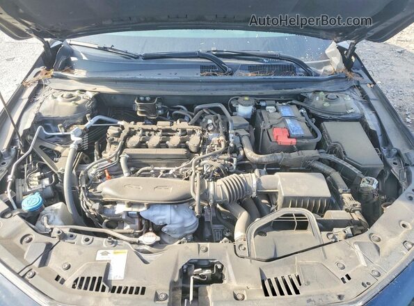 1HGCY1F39PA006978 2023 HONDA ACCORD Black Widok wnętrza z tyłu