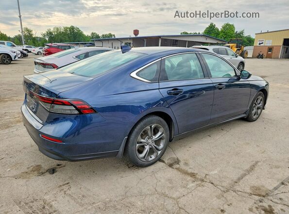 1HGCY1F39RA015571 2024 HONDA ACCORD Blue Tył prawy