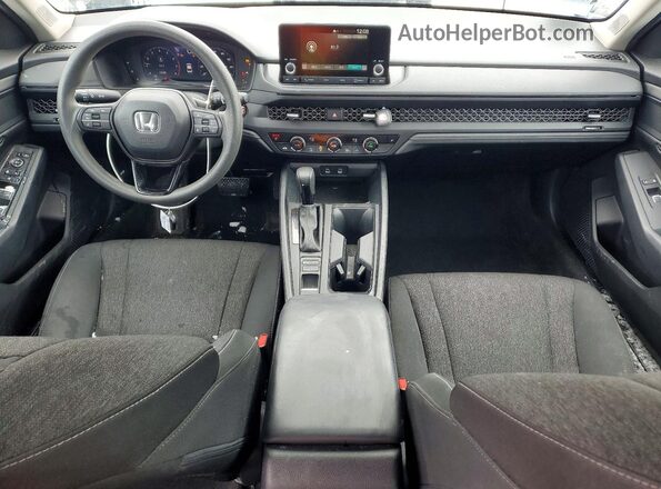 1HGCY1F39RA054144 2024 HONDA ACCORD Black Առջևի վահանակի տեսք