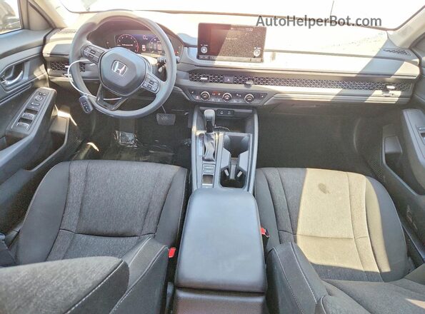 1HGCY1F39RA080498 2024 HONDA ACCORD Gray Dashboard view