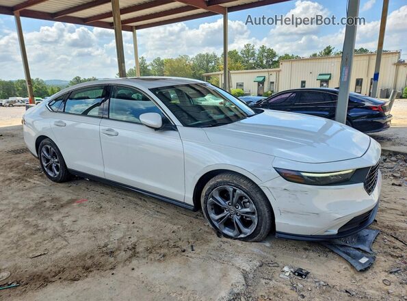 1HGCY1F3XPA019612 2023 HONDA ACCORD White Przód prawy