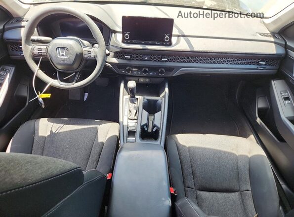 1HGCY1F3XPA057356 2023 HONDA ACCORD Белый Вид панели приборов