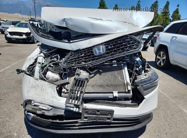 1HGCY1F3XPA057356 2023 HONDA ACCORD Белый Вид задней части салона