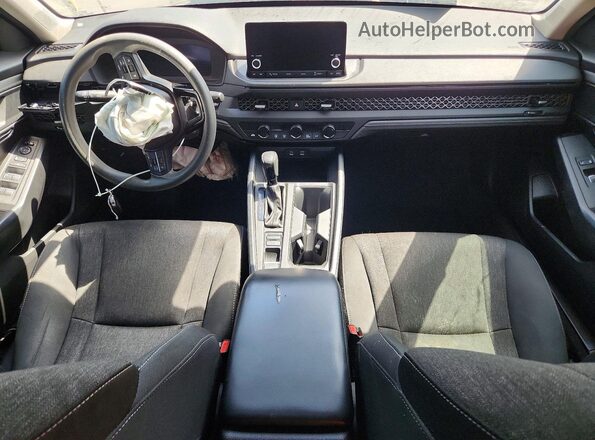 1HGCY1F3XPA059897 2023 HONDA ACCORD Black Вид панелі приладів
