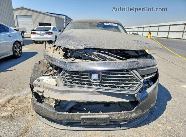1HGCY1F3XPA059897 2023 HONDA ACCORD Black Вид спереду