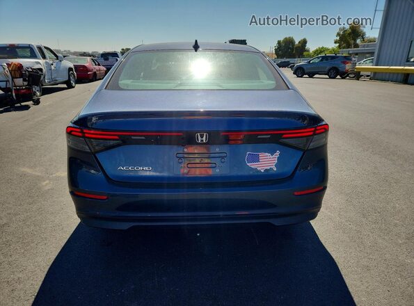 1HGCY1F3XRA001050 2024 HONDA ACCORD Blue Rear view