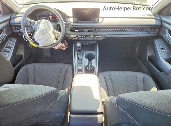 1HGCY1F3XRA001050 2024 HONDA ACCORD Blue Dashboard view