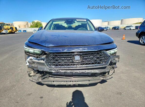 1HGCY1F3XRA001050 2024 HONDA ACCORD Blue Front view