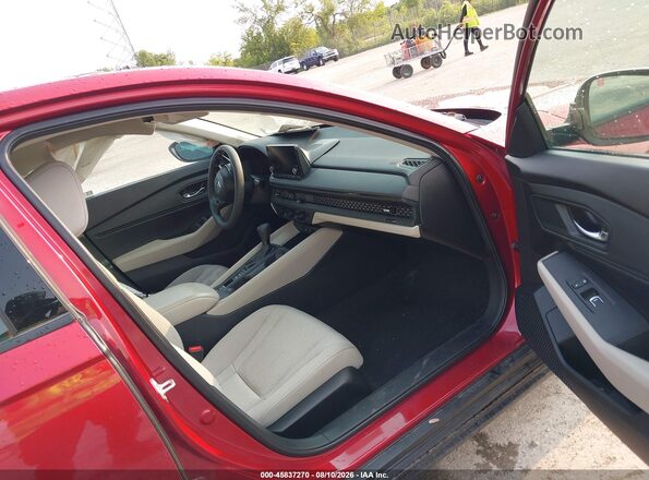 1HGCY1F3XRA005907 2024 HONDA ACCORD Red Սալոնի դիմացի տեսք