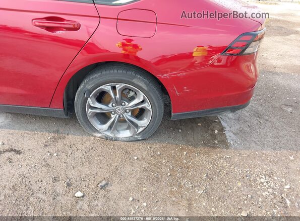 1HGCY1F3XRA005907 2024 HONDA ACCORD Red Դիմացի տեսք