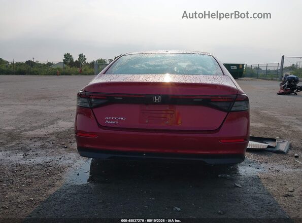 1HGCY1F3XRA005907 2024 HONDA ACCORD Red 