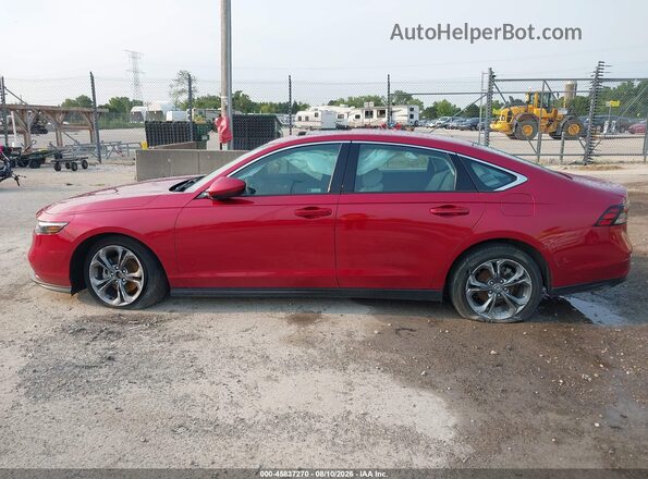 1HGCY1F3XRA005907 2024 HONDA ACCORD Red Սալոնի հետևի տեսք