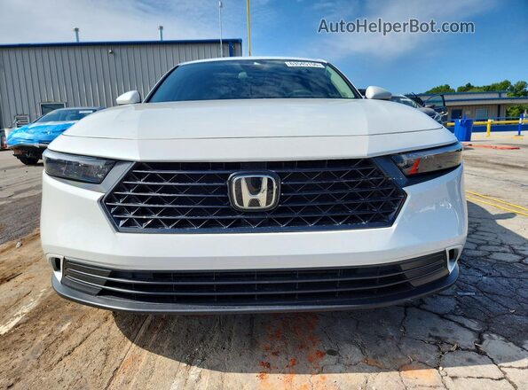 1HGCY1F3XRA082597 2024 HONDA ACCORD White წინა ხედი
