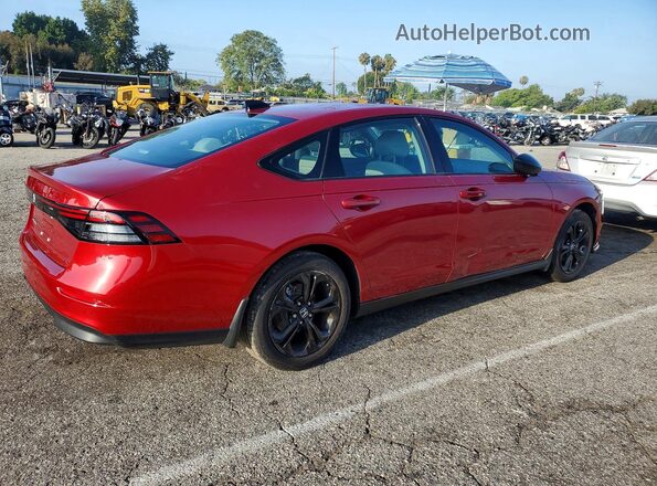 1HGCY1F40SA060915 2025 HONDA ACCORD Red Trasero derecho