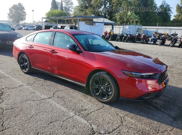 1HGCY1F40SA060915 2025 HONDA ACCORD Red Delantero derecho