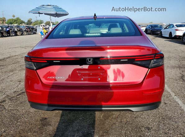 1HGCY1F40SA060915 2025 HONDA ACCORD Red Vista trasera