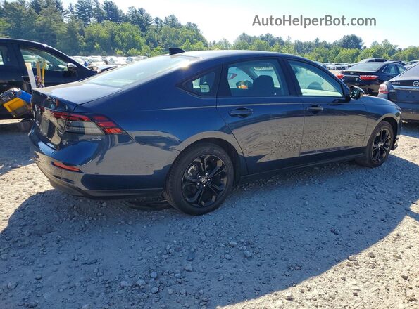 1HGCY1F40SA061143 2025 HONDA ACCORD Blue უკანა მარჯვენა