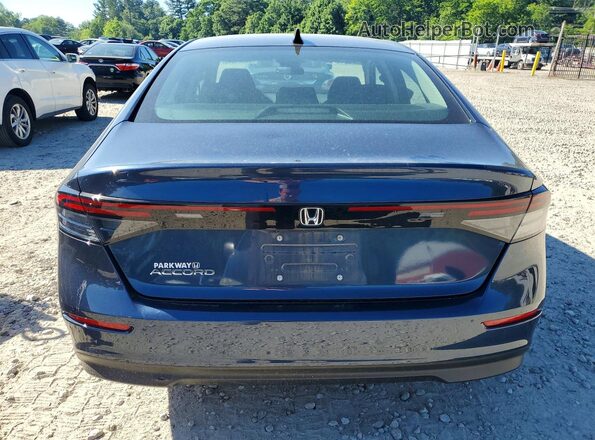 1HGCY1F40SA061143 2025 HONDA ACCORD Blue უკანა ხედი