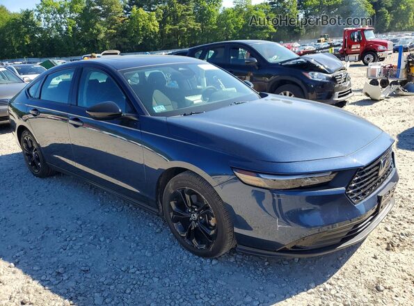 1HGCY1F40SA061143 2025 HONDA ACCORD Blue წინა მარჯვენა