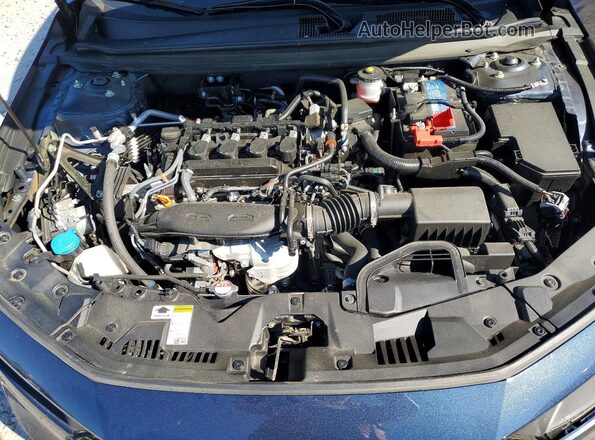 1HGCY1F40SA061143 2025 HONDA ACCORD Blue უკანა სალონის ხედი
