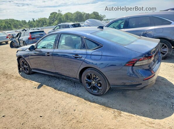 1HGCY1F40SA068321 2025 HONDA ACCORD Blue Trasero izquierdo