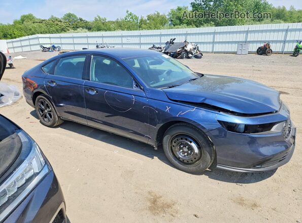 1HGCY1F40SA068321 2025 HONDA ACCORD Blue Delantero derecho