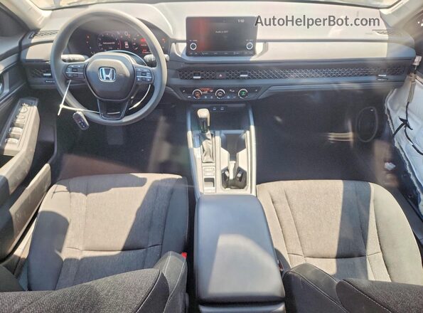 1HGCY1F40SA068321 2025 HONDA ACCORD Blue Vista del salpicadero