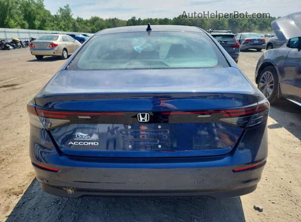 1HGCY1F40SA068321 2025 HONDA ACCORD Blue Vista trasera