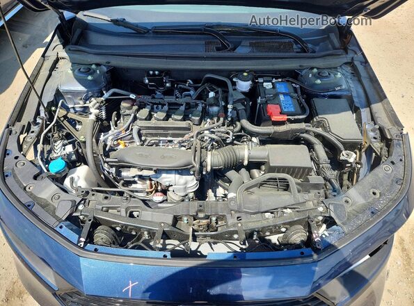 1HGCY1F40SA068321 2025 HONDA ACCORD Blue Vista interior trasera