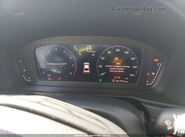 1HGCY1F40TA041041 2026 HONDA ACCORD Blue უკანა სავარძლების ხედი