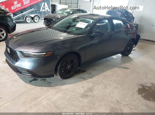 1HGCY1F41SA091395 2025 HONDA ACCORD Gray წინა მარცხენა ხედი სამი მეოთხედიდან