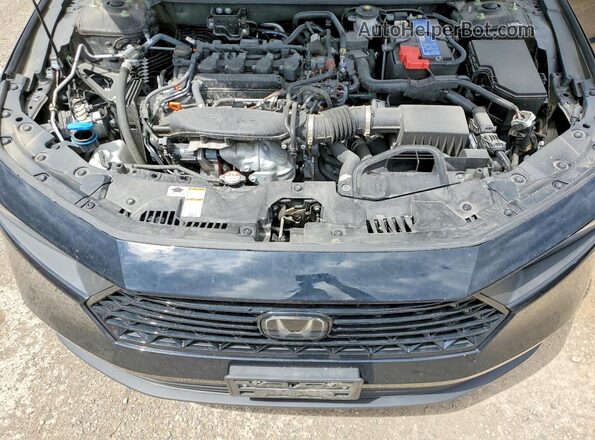 1HGCY1F41SA800603 2025 HONDA ACCORD Black Vista interior trasera