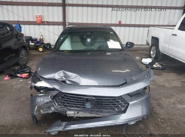 1HGCY1F42SA028810 2025 HONDA ACCORD Gray Instrument cluster view