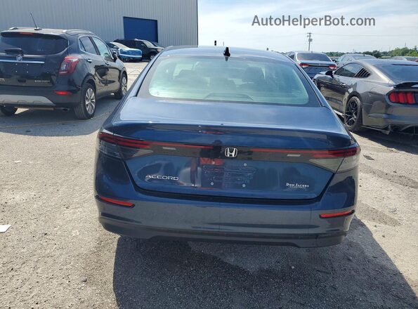 1HGCY1F42SA059233 2025 HONDA ACCORD Blue უკანა ხედი