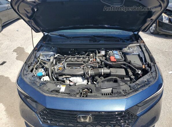 1HGCY1F42SA059233 2025 HONDA ACCORD Blue უკანა სალონის ხედი
