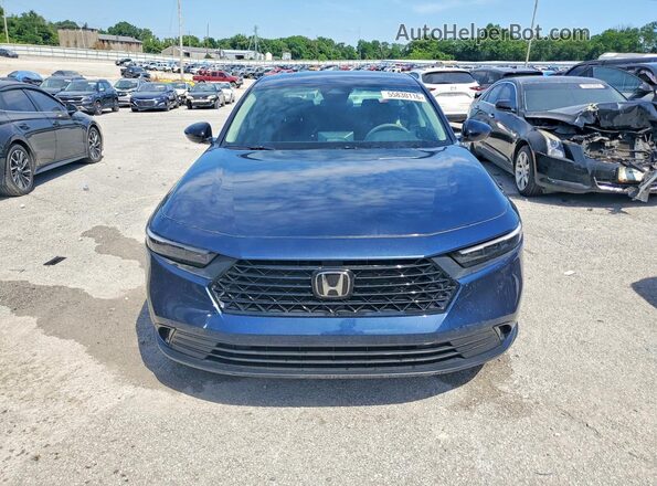 1HGCY1F42SA059233 2025 HONDA ACCORD Blue წინა ხედი