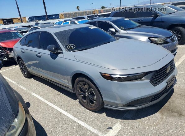 1HGCY1F42SA077828 2025 HONDA ACCORD Gray Przód prawy