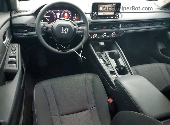 1HGCY1F42SA077828 2025 HONDA ACCORD Gray Widok deski rozdzielczej