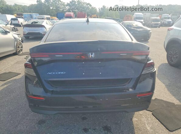 1HGCY1F42TA004914 2026 HONDA ACCORD Black Widok z tyłu