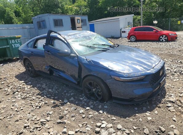 1HGCY1F43SA080639 2025 HONDA ACCORD Blue წინა მარჯვენა
