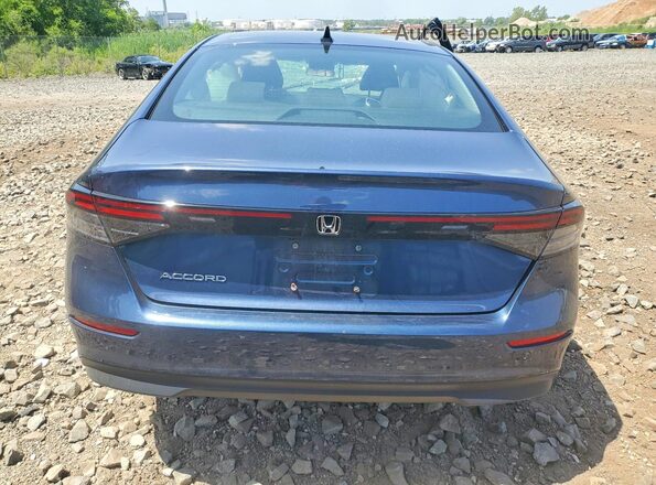 1HGCY1F43SA080639 2025 HONDA ACCORD Blue უკანა ხედი