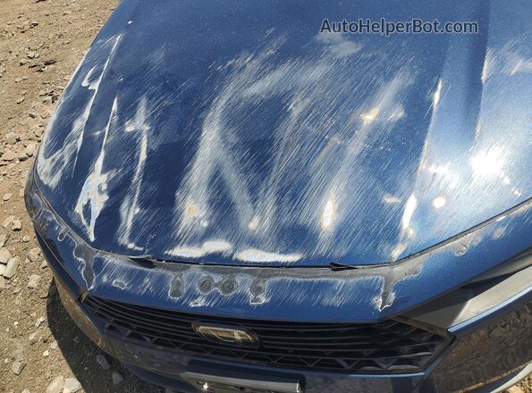 1HGCY1F43SA080639 2025 HONDA ACCORD Blue უკანა სალონის ხედი