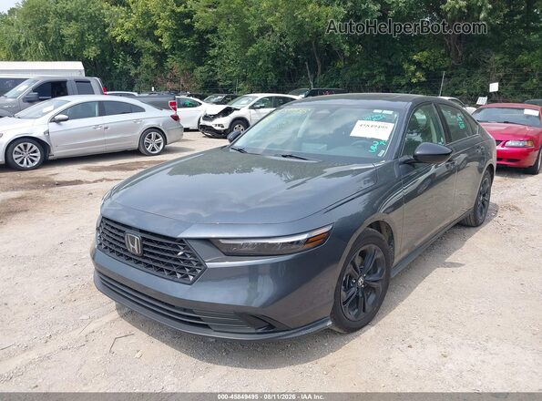 1HGCY1F43SA084982 2025 HONDA ACCORD Dark Blue Передняя левая четверть