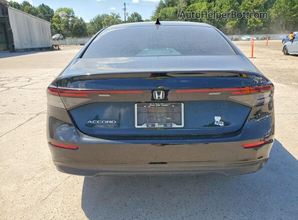 1HGCY1F44SA024340 2025 HONDA ACCORD Black Rear view