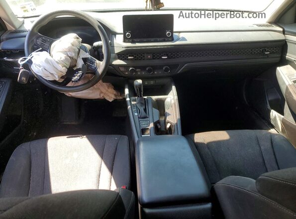 1HGCY1F44SA024340 2025 HONDA ACCORD Black Dashboard view